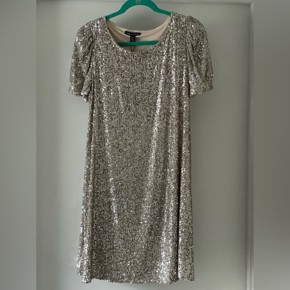Cable & Gauge Sequin Dress